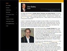 Tablet Screenshot of donbailey.net